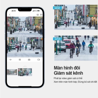 Camera Wifi YOOSEE KÉP PRO không dây, xem 2 màn hình, xoay 360°, giá 342.070₫