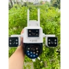Camera YOOSEE 32MP Ngoài Trời 4 Mắt (3 Mắt Xoay) - 3 Màn Hình, 42 LED Siêu Nét, Bảo Hành 24 Tháng, Giá Ưu Đãi 651.750₫