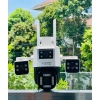 Camera YOOSEE 32MP ngoài trời 4 mắt 3 mắt xoay 3 màn hình 46 LED - 651.750₫ 6