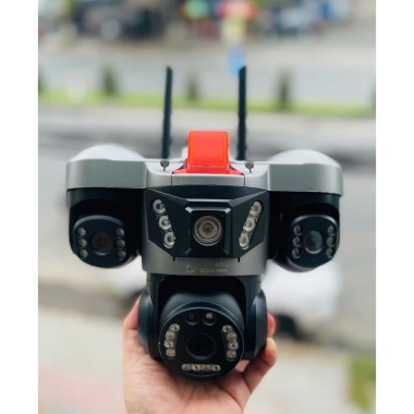 Camera YOOSEE 4 mắt 3 màn hình 46MP siêu nét ngoài trời chống nước, giảm còn 684.930₫ 2