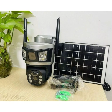 Camera YOOSEE năng lượng mặt trời 2 mắt ngoài trời, khe SIM 4G, không cần điện & wifi - giá chỉ 940.100₫ 4
