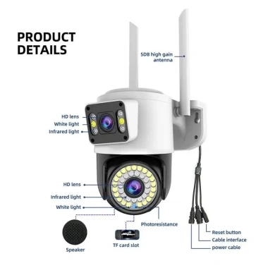 Camera YooSee Ngoài Trời PRO 2.026 2 Mắt Góc Rộng Siêu Nét Lỗi 1 Đổi 1 - 395k 4
