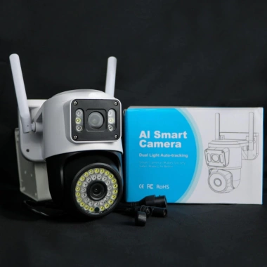 Camera YooSee Ngoại Trời Q42D 2 Mắt Xem 2 Góc Cùng Lúc, Góc Rộng, Giá 340k