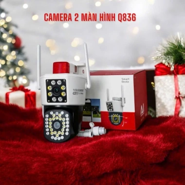 Camera YooSee Ngoại Trời Q42D 2 Mắt Xem 2 Góc Cùng Lúc, Góc Rộng, Giá 340k 4 Camera YooSee Ngoại Trời Q42D 2 Mắt Xem 2 Góc Cùng Lúc, Góc Rộng, Giá 340k 4