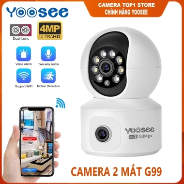 Camera YooSee Ngoại Trời Q42D 2 Mắt Xem 2 Góc Cùng Lúc, Góc Rộng, Giá 340k 5 Camera YooSee Ngoại Trời Q42D 2 Mắt Xem 2 Góc Cùng Lúc, Góc Rộng, Giá 340k 5