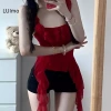 Camisole LUImo lưới hoa hồng cam – áo không tay nhẹ cho đi biển, giảm giá 158.436₫ 8