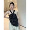 Camisole RZZX Không Tay 2.025 Hai Tay Cổ Ngoài Nữ Chấm Bi Sang Trọng - Giá 292.896₫ 4