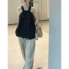 Camisole RZZX Không Tay 2.025 Hai Tay Cổ Ngoài Nữ Chấm Bi Sang Trọng - Giá 292.896₫ 5
