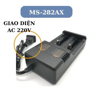 Camplos Bộ sạc pin 2 khe 21.700 18.650 26.650, 2.000mA, AC110-220V và USB 5V - Giá ưu đãi 117.000₫ 4 Camplos Bộ sạc pin 2 khe 21.700 18.650 26.650, 2.000mA, AC110-220V và USB 5V - Giá ưu đãi 117.000₫ 4