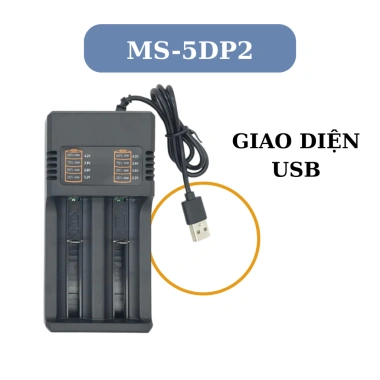 Camplos Bộ sạc pin 2 khe 21.700 18.650 26.650, 2.000mA, AC110-220V và USB 5V - Giá ưu đãi 117.000₫ 5 Camplos Bộ sạc pin 2 khe 21.700 18.650 26.650, 2.000mA, AC110-220V và USB 5V - Giá ưu đãi 117.000₫ 5