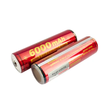 Camplos Pin sạc 21.700 Vapcell F60 6.000mAh - Dung lượng lớn, năng lượng ổn định cho đèn pin