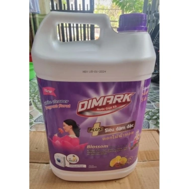 Can 5 Lít Nước Giặt Di-Mark Siêu Đậm Đặc, Xả Quần Áo, Lưu Hương, 220k