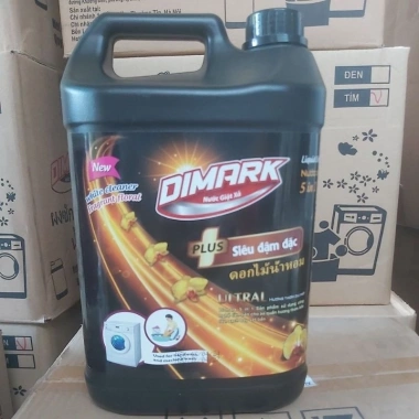 Can 5 Lít Nước Giặt Di-Mark Siêu Đậm Đặc, Xả Quần Áo, Lưu Hương, 220k