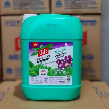 Can 9,5kg Nước Lau Sàn Gift Hương Hoa Lily Đậm Đặc - Công Thức Khử Bám Bẩn, Thơm Lâu, Giá 161.000 VNĐ 10