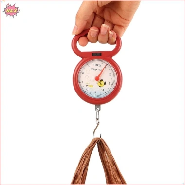 Cân cá di động N & X 10kg - Cân lò xo cho câu cá, du lịch & hành lý, giảm 20% 6