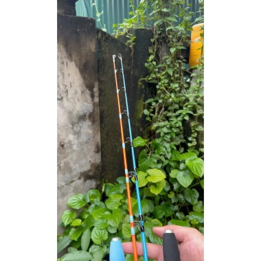 Cần Cắm Gốc ANY CALL Địa Hình, Cần Đứng 1m6‑1m8, Đầu Bu Chống Xoắn, Câu Lure Lăng Xê – Giá 230k 7