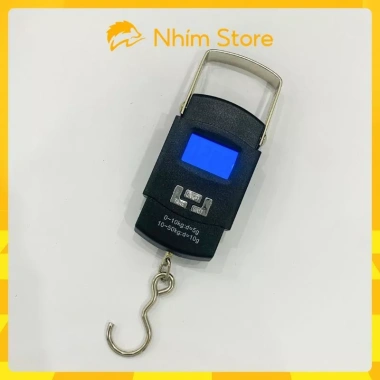 Cân cầm tay điện tử LCD NS1 - Nhỏ gọn, tiện lợi, dễ dùng, kèm pin, 159.000₫