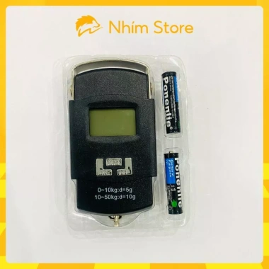 Cân cầm tay điện tử LCD NS1 - Nhỏ gọn, tiện lợi, dễ dùng, kèm pin, 159.000₫
