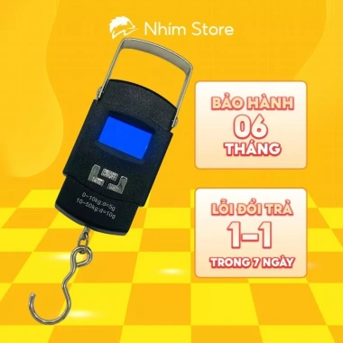 Cân cầm tay điện tử LCD NS1 - Nhỏ gọn, tiện lợi, dễ dùng, kèm pin, 159.000₫