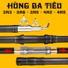 Cần Câu 3 Tiêu Hùng Ba Tiêu Độ Cứng 90H Cần Vụt Siêu Bền Giá Ưu Đãi 720.000