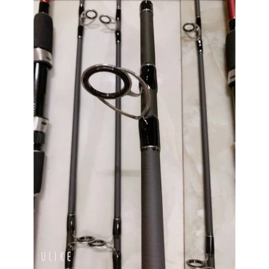Cần câu cá 2 khúc rỗng RUBY ABC - Đọt to cacbon siêu khoẻ, bền, tải cá khủng, câu sông - 179k 4