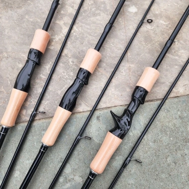 Cấn câu cá chuyên lure Hắc Ám đứng-ngang độ cứng M, chiều dài 1.65-2.1m, giá rẻ, chất lượng, chỉ 99.000đ