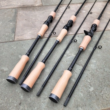 Cấn câu cá chuyên lure Hắc Ám đứng-ngang độ cứng M, chiều dài 1.65-2.1m, giá rẻ, chất lượng, chỉ 99.000đ