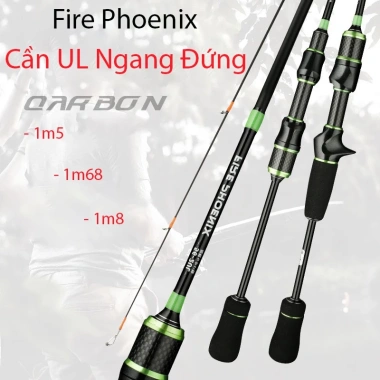 Cần Câu Cá Lure UL Fire Phoenix Siêu Nhẹ, Độ Bền Cao – Giá Ưu Đãi 320.000₫