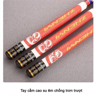 Cần câu Đài săn hàng 10m Tầm long 12h ZHENYI 1-25kg, giảm giá 400k tặng ngọn phụ