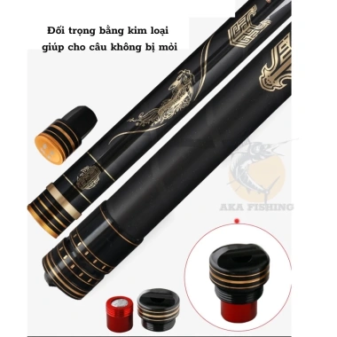 Cần câu đài tầm xanh thế hệ 4 20H chính hãng - Săn trắm, chép, cá khủng, chỉ 1,32 tr