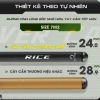 Cần câu đài V5 SILVER CARP RiceFishing carbon cao cấp CC-34 - Siêu nhẹ, chuyên câu chép, cá mè, giá chỉ 540k 2