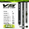 Cần câu đài V5 SILVER CARP RiceFishing carbon cao cấp CC-34 - Siêu nhẹ, chuyên câu chép, cá mè, giá chỉ 540k 10
