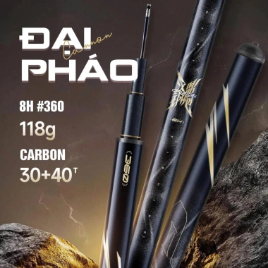 Cần Câu Handing Đại Pháo Thi Đấu Độ Cứng 8H‑12H Bảo Hành Chính Hãng 1,360,000₫