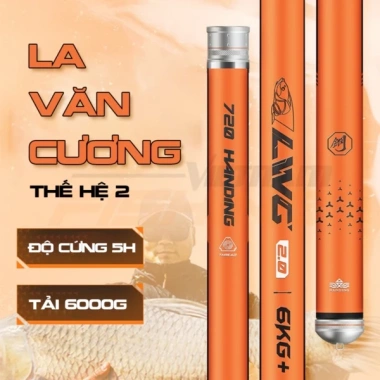 Cần Câu La Văn Cương Thế Hệ 2 Handing 5H - Săn hàng bạo lực, giá chỉ 1,1 triệu