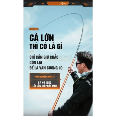 Cần Câu La Văn Cương Thế Hệ 2 Handing 5H - Săn hàng bạo lực, giá chỉ 1,1 triệu