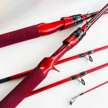 Cần câu lure Brick Samurai đầu bu chống xoắn carbon – 150.000đ (giảm từ 181.500đ) 7