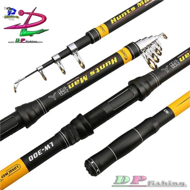 Cần Câu Máy Rút HUNTS MAN 2.021 - Lure, Lancer Cao Cấp - Giá Ưu Đãi 149.000 VND