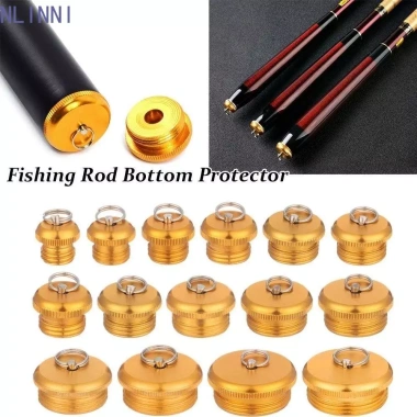 Cần câu NLINNI phía sau cắm hợp kim nhôm, thanh vàng, nút chặn vít - Giá chỉ 40.700₫
