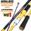 Cần câu sợi Carbon siêu nhẹ 1.65‑1.80m, jigging cá hồi, mồi 3‑20g, cực đầu rắn 2