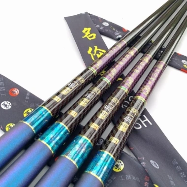 Cần câu tay Chiến Thần 8H-10H Đối Trọng 10kg Carbon Xoắn Tặng Ngọn Phụ 179.000