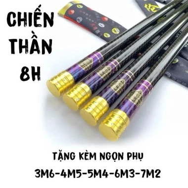 Cần câu tay Chiến Thần 8H-10H Đối Trọng 10kg Carbon Xoắn Tặng Ngọn Phụ 179.000 9 Cần câu tay Chiến Thần 8H-10H Đối Trọng 10kg Carbon Xoắn Tặng Ngọn Phụ 179.000 9