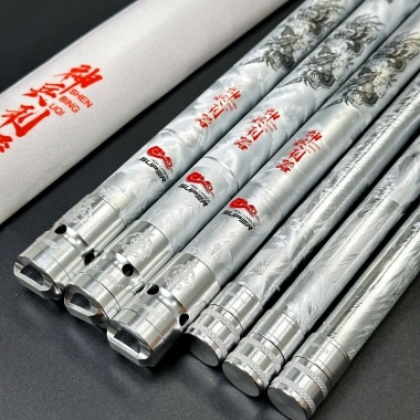 Cần câu tay lục mạch Thần Kiếm 8H bản săn carbon xoắn kèm ngọn phụ, giá ưu đãi 9 Cần câu tay lục mạch Thần Kiếm 8H bản săn carbon xoắn kèm ngọn phụ, giá ưu đãi 9
