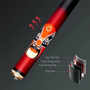 Cần câu tay Quỷ Vương 8h carbon cao cấp, ngọn 1li9 + nhẫn tặng kèm - Giá 275.000 VND 7