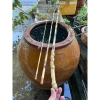 Cần câu trúc gốc đẹp 3 khúc dài 2-3,3m, khắc chữ theo yêu cầu, giảm giá 450.000 VNĐ 3