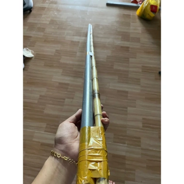 Cần câu trúc gốc đẹp 3 khúc dài 2-3,3m, khắc chữ theo yêu cầu, giảm giá 450.000 VNĐ 9