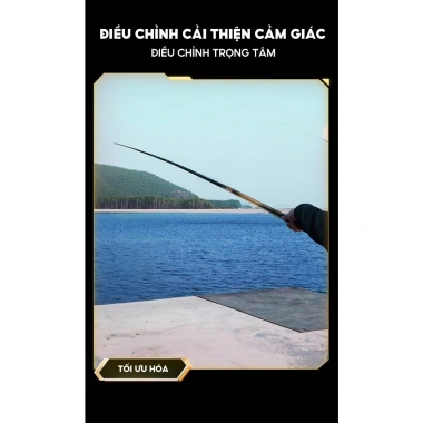 Cần câu V5 AGENT độc quyền - chất liệu cacbon cao cấp, giá ưu đãi 550.000 VND