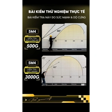 Cần câu V5 AGENT độc quyền - chất liệu cacbon cao cấp, giá ưu đãi 550.000 VND