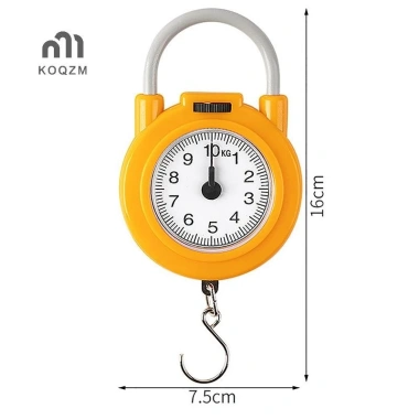 Cân cơ khí di động 10kg KOQZM - Độ chính xác cao, cân lò xo, dùng cho hành lý và bếp 9 Cân cơ khí di động 10kg KOQZM - Độ chính xác cao, cân lò xo, dùng cho hành lý và bếp 9