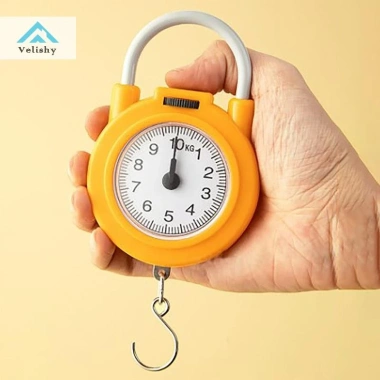 Cân cơ khí di động 10kg Velishy - Cân lò xo kỹ thuật số, độ chính xác cao, giá 43.400 VND
