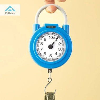 Cân cơ khí di động 10kg Velishy - Cân lò xo kỹ thuật số, độ chính xác cao, giá 43.400 VND